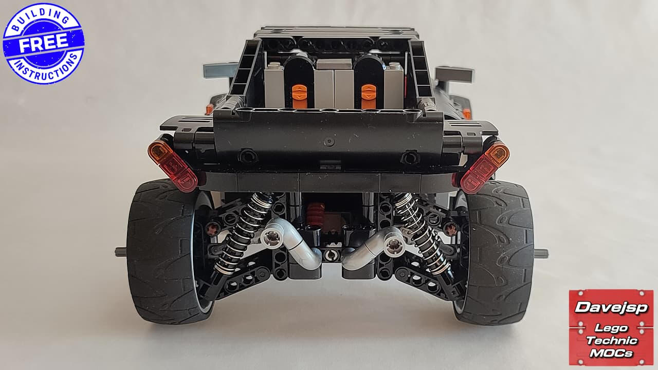 Lego Technic RC Double Buggy SUV MOC - FREE Building Instructions Lego Technic RC Double Buggy SUV MOC - FREE Building Instructions