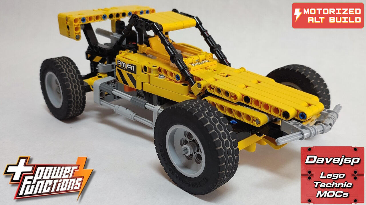 Lego Technic 42049 RC Rodine Runner MOC - Premium Building Instructions