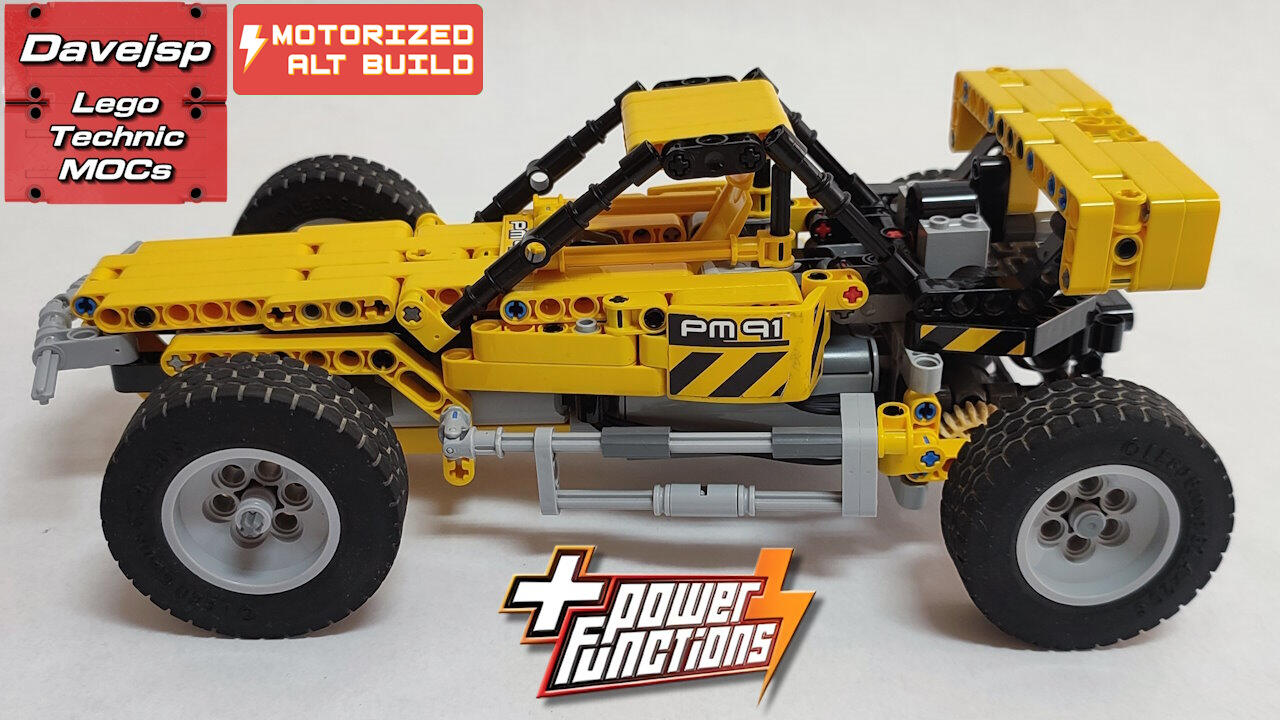 Lego Technic 42049 RC Rodine Runner MOC - Premium Building Instructions