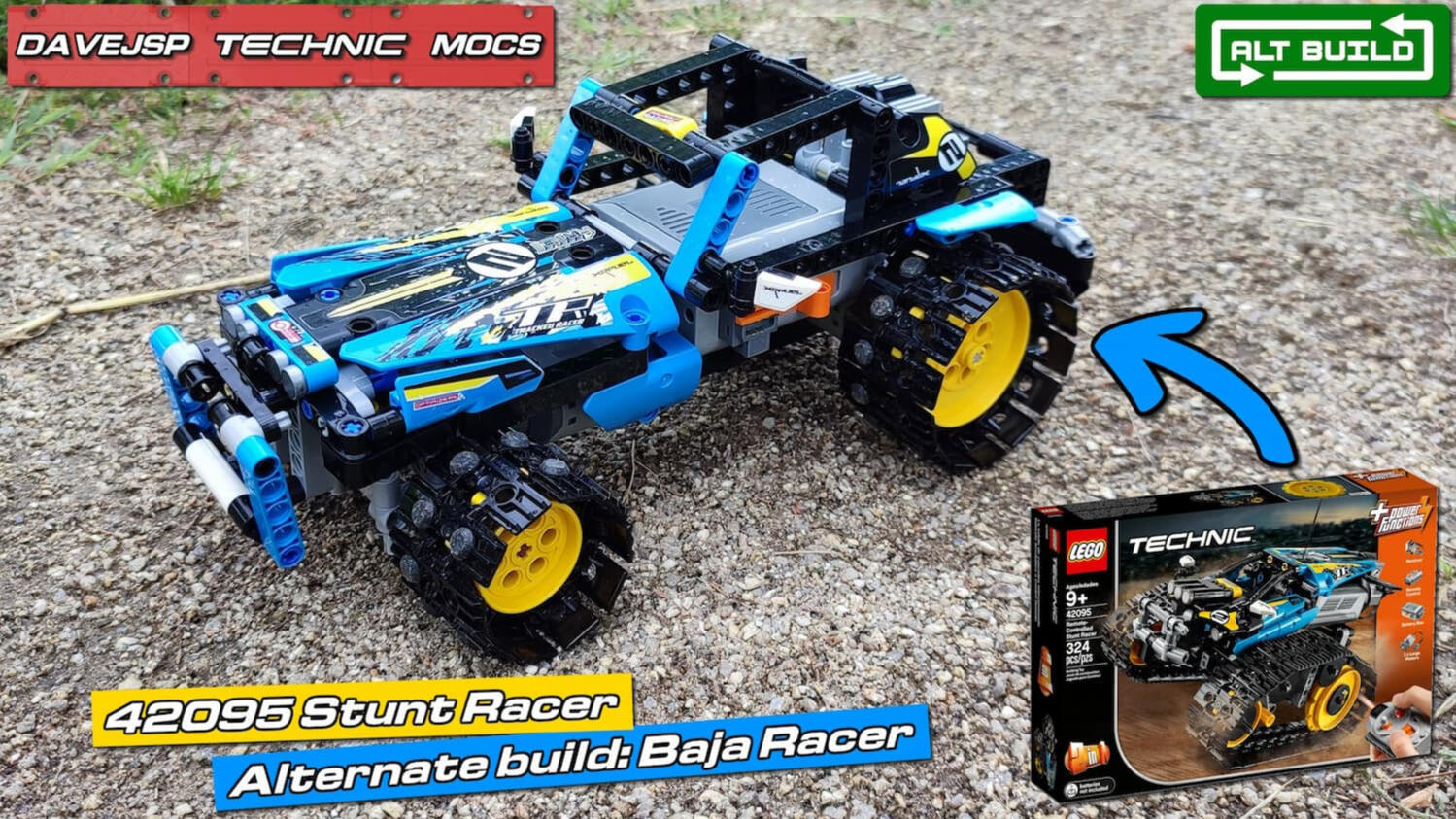 Lego Technic 42095 Baja Racer MOC - Premium Building Instructions