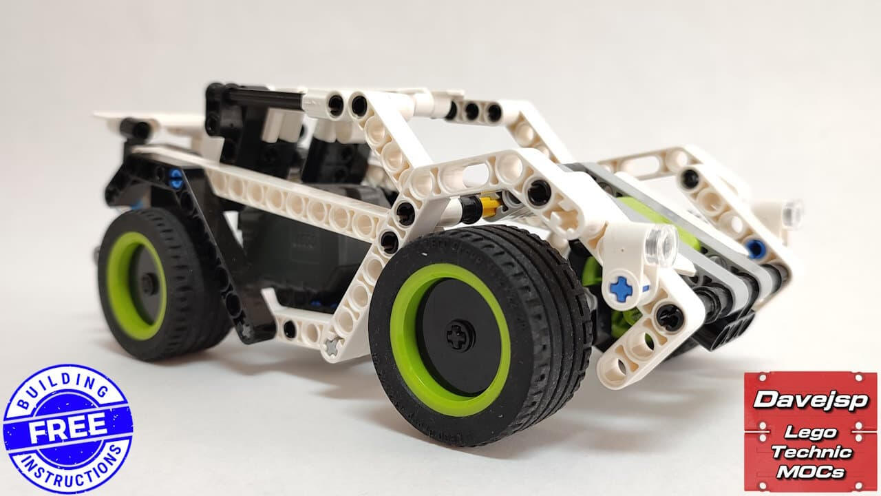 Lego Technic 42047 Sports Car MOC - FREE Building Instructions