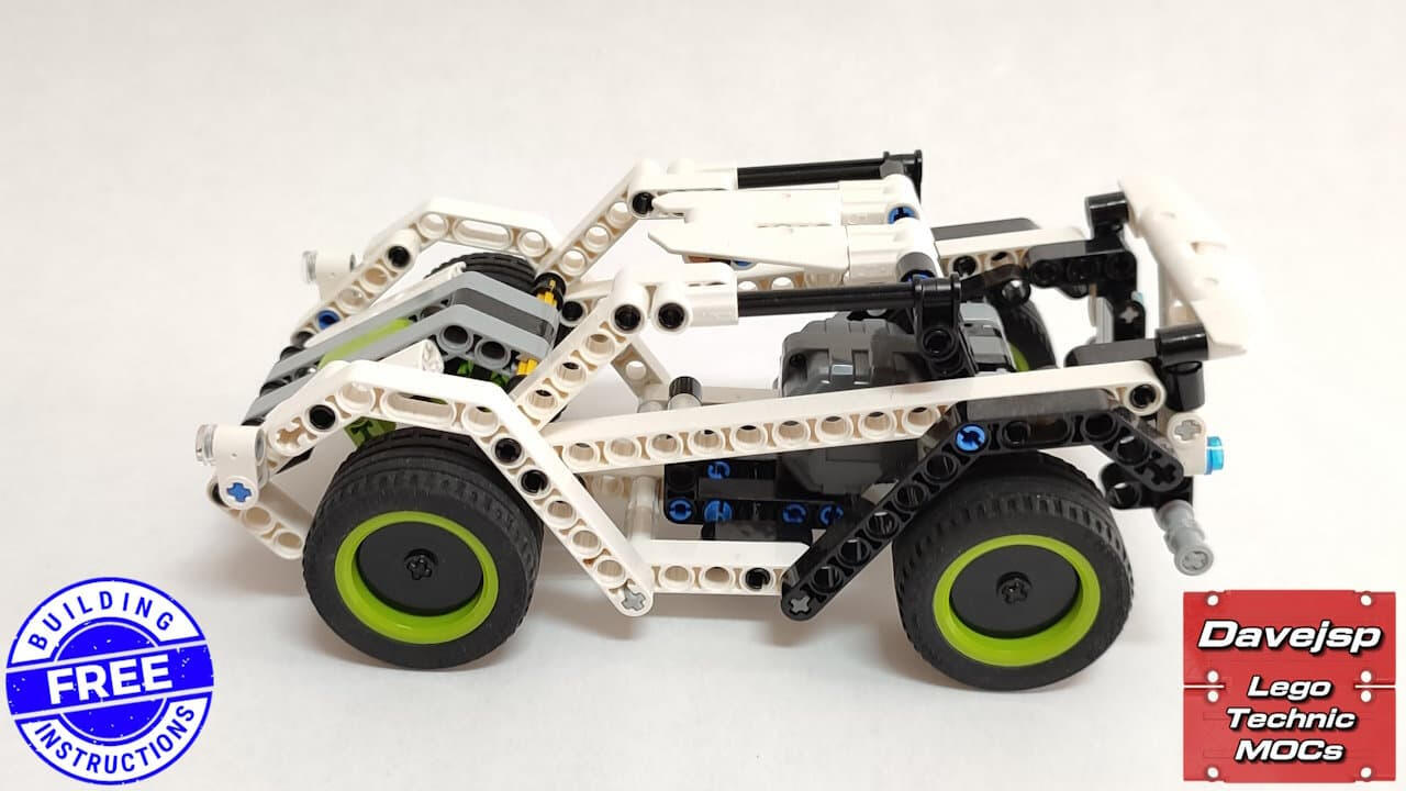 Lego Technic 42047 Sports Car MOC - FREE Building Instructions