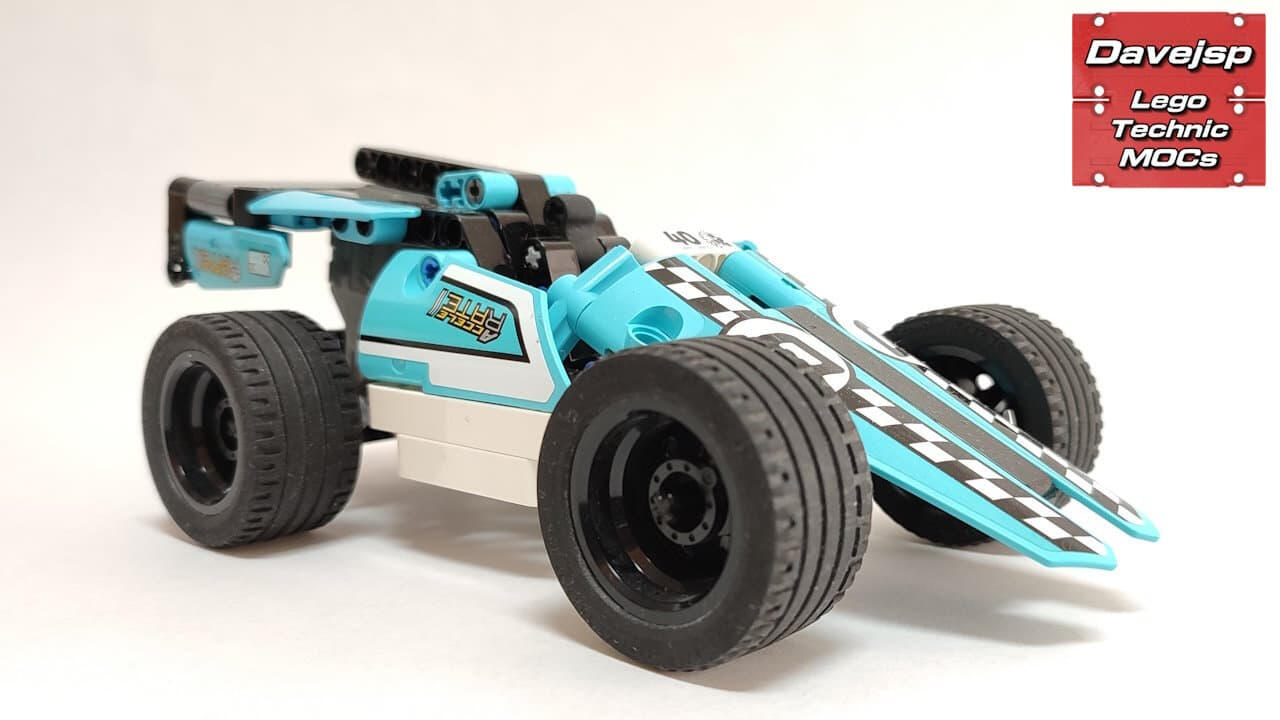 Lego Technic 42059 Formula Racer MOC - FREE Building Instructions Lego Technic 42059 Formula Racer MOC - FREE Building Instructions