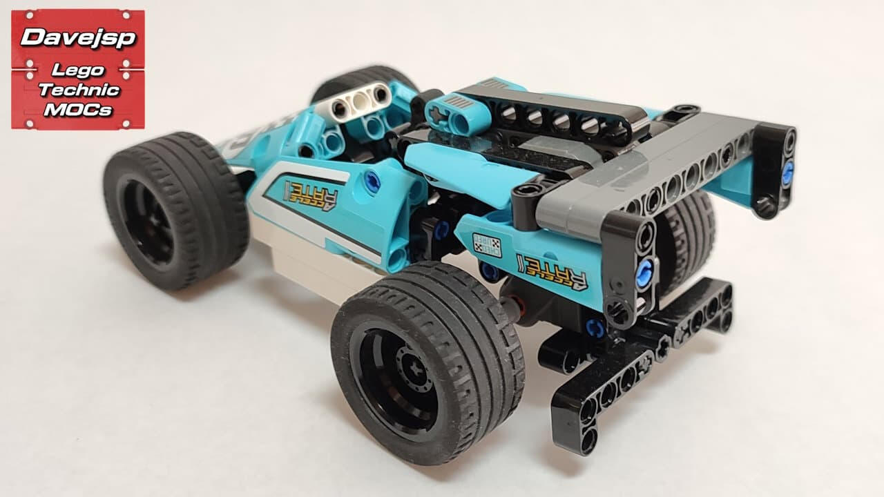 Lego Technic 42059 Formula Racer MOC - FREE Building Instructions Lego Technic 42059 Formula Racer MOC - FREE Building Instructions