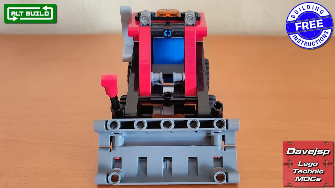 Lego Technic 42084 Bucket Loader MOC - FREE Building Instructions Lego Technic 42084 Bucket Loader MOC - FREE Building Instructions