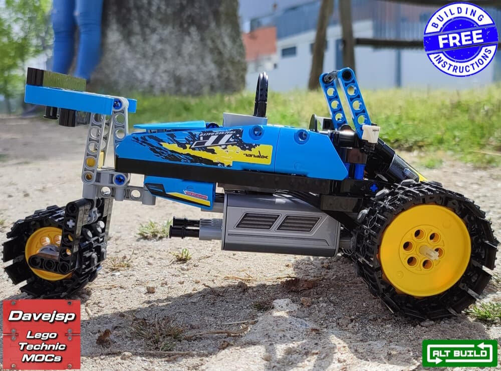 Lego Technic 42095 Racing Inverted Trike MOC - FREE Building Instructions Lego Technic 42095 Racing Inverted Trike MOC - FREE Building Instructions