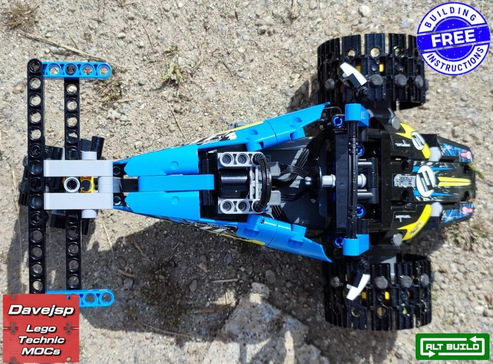 Lego Technic 42095 Racing Inverted Trike MOC - FREE Building Instructions