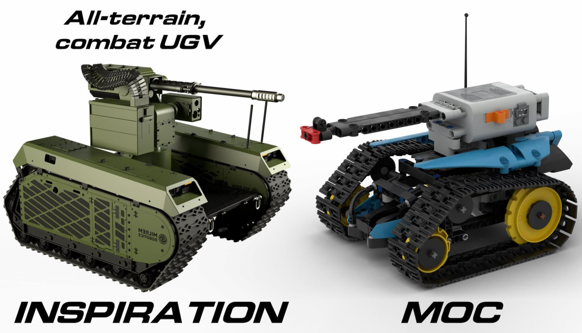 Lego Technic 42095 UGV MOC - FREE Building Instructions Lego Technic 42095 UGV MOC - FREE Building Instructions