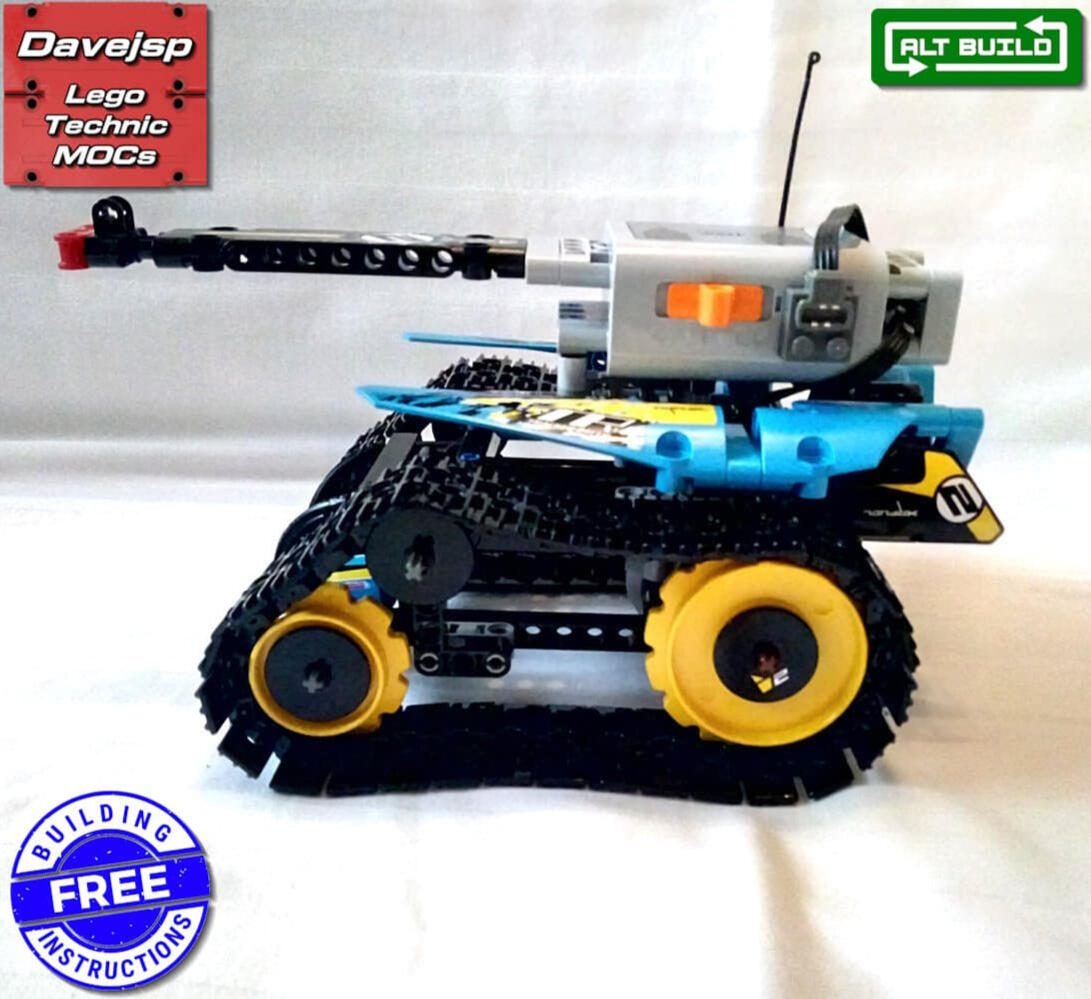 Lego Technic 42095 UGV MOC - FREE Building Instructions
