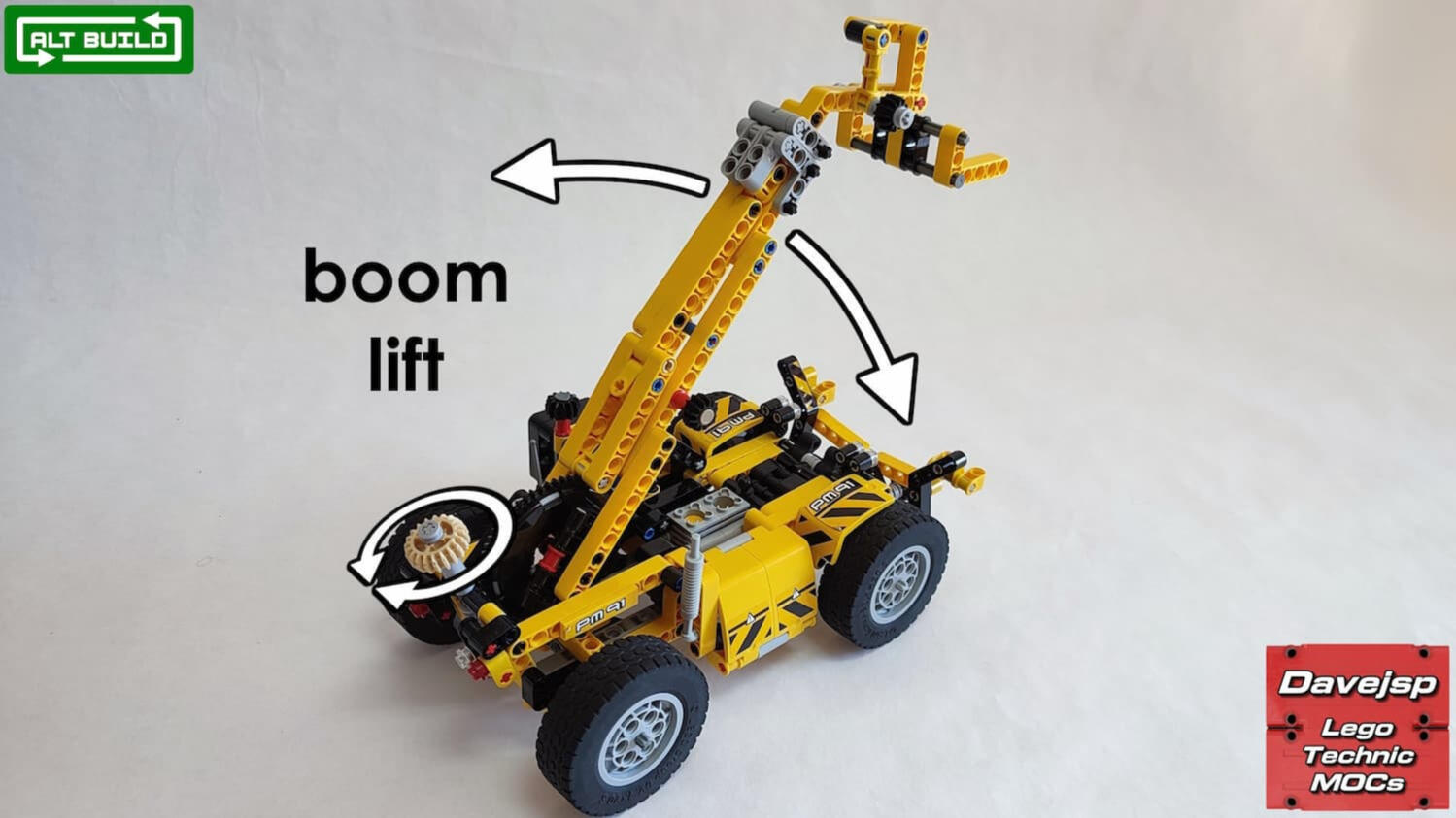 Lego Technic 42049 Telehandler MOC - Premium Building Instructions