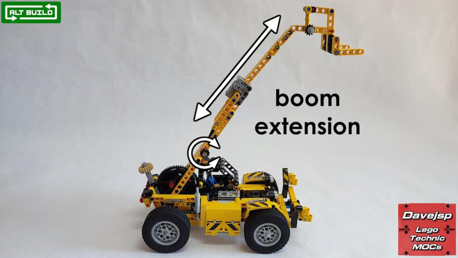 Lego Technic 42049 Telehandler MOC - Premium Building Instructions Lego Technic 42049 Telehandler MOC - Premium Building Instructions