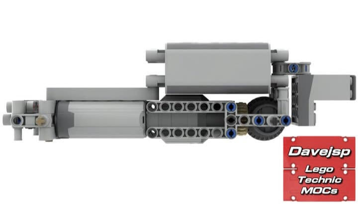 Lego Technic budget Power Functions chassis - FREE building instructions Lego Technic budget Power Functions chassis - FREE building instructions