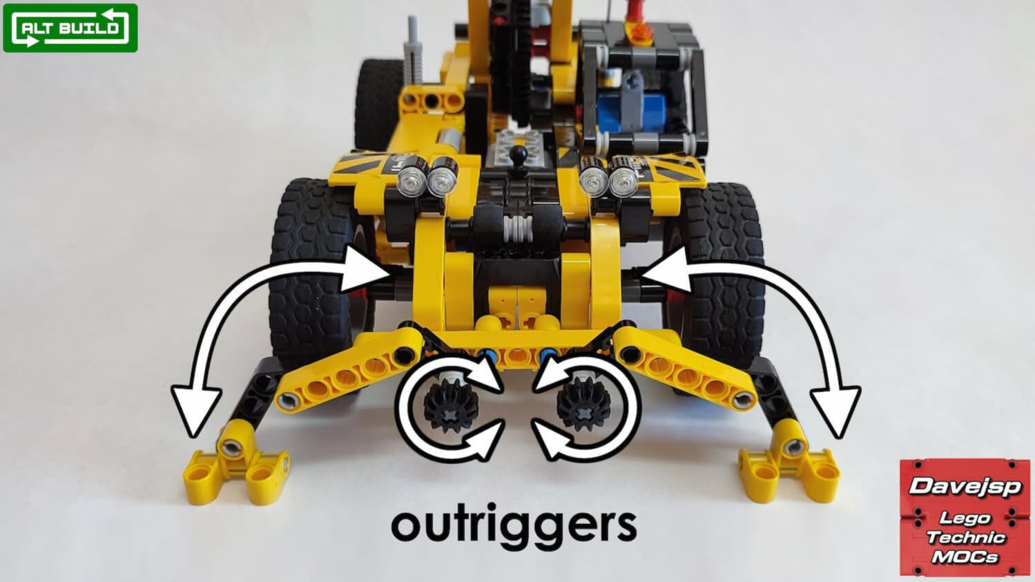 Lego Technic 42049 Telehandler MOC - Premium Building Instructions