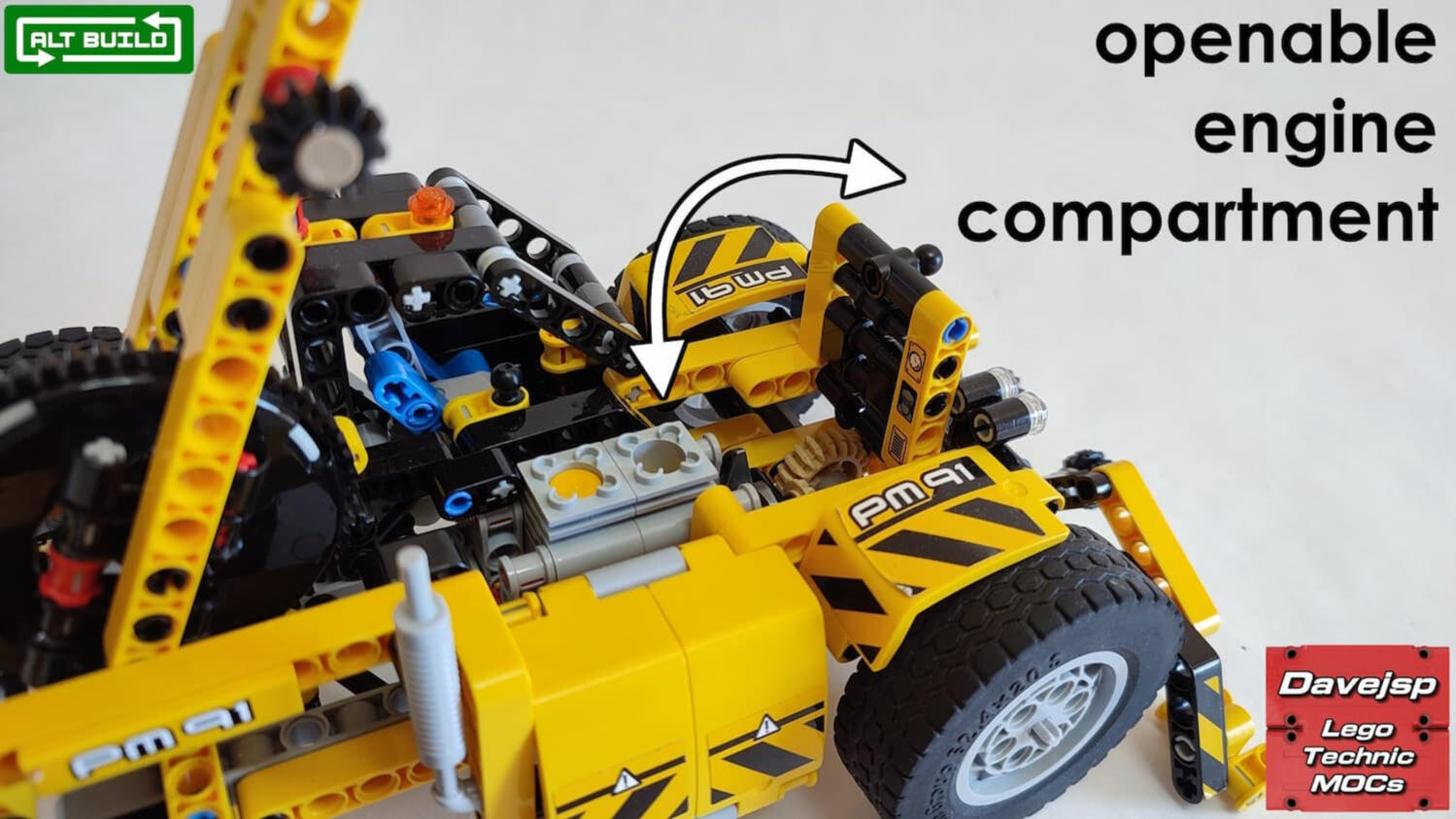 Lego Technic 42049 Telehandler MOC - Premium Building Instructions