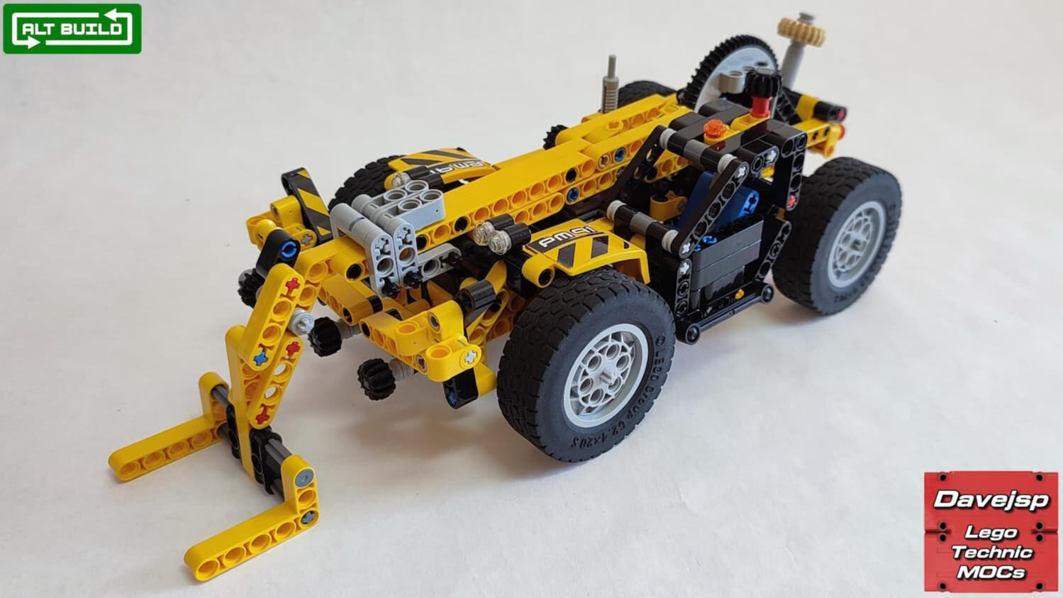 Lego Technic 42049 Telehandler MOC - Premium Building Instructions