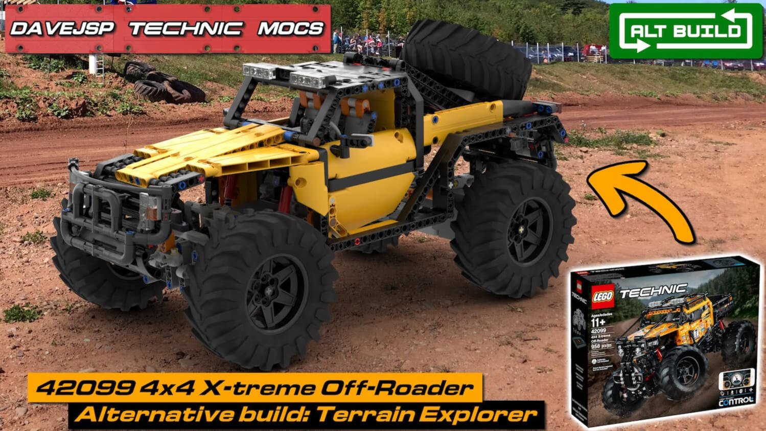 Lego Technic 42099 Terrain Explorer MOC - Premium Building Instructions