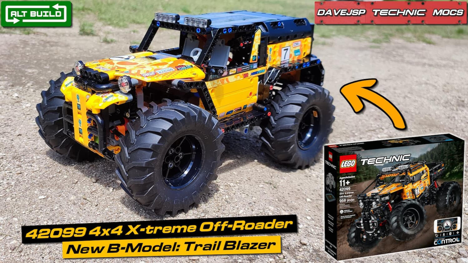 Lego Technic 42099 Trail Blazer MOC - Premium Building Instructions