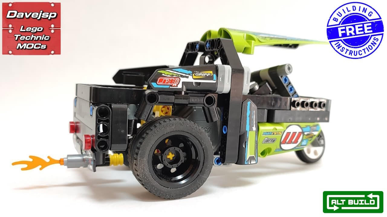 Lego Technic 42103 Racing Tuc-Tuc MOC - FREE Building Instructions