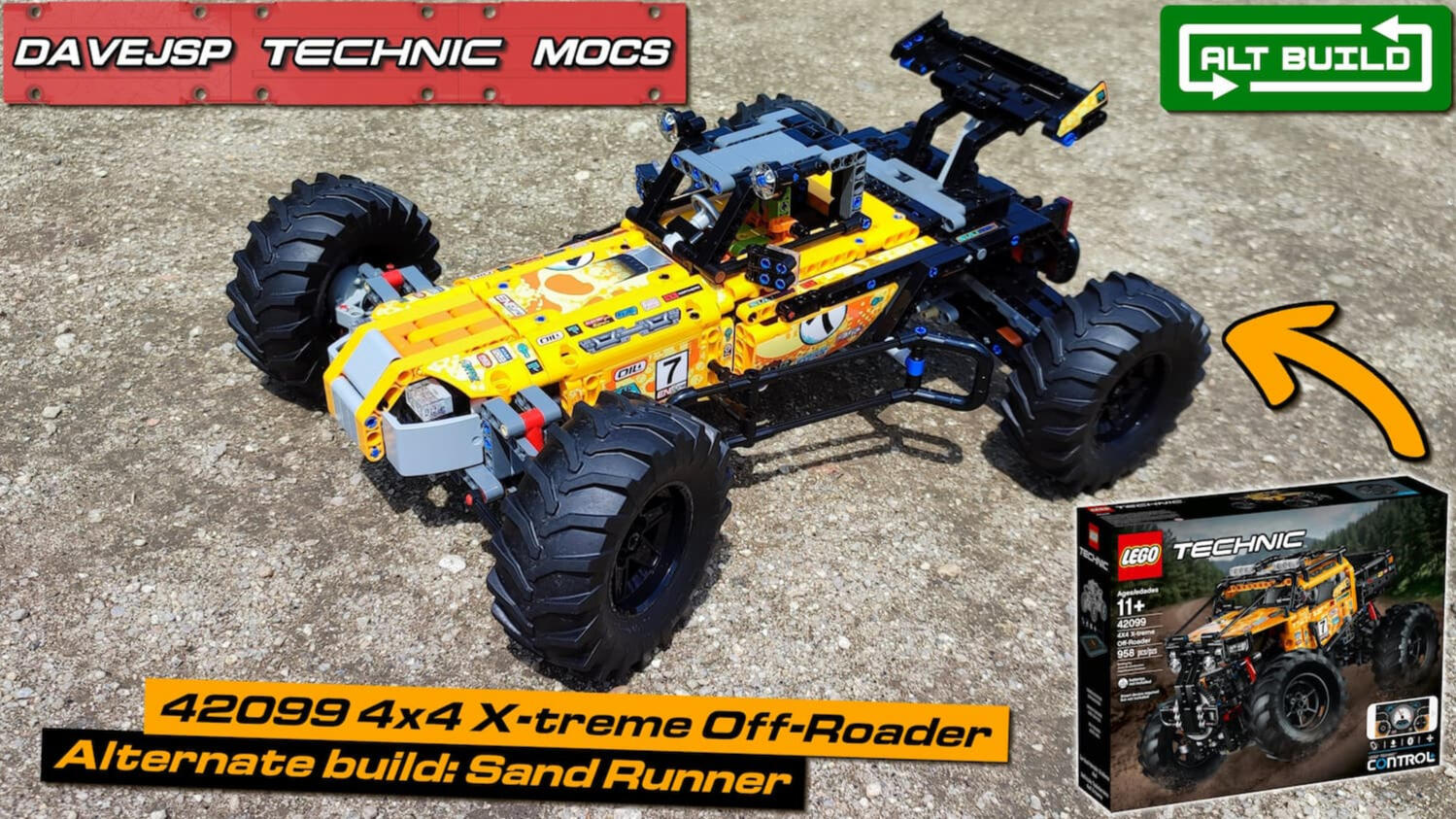 Lego Technic 42099 Sand Runner MOC - Premium Building Instructions