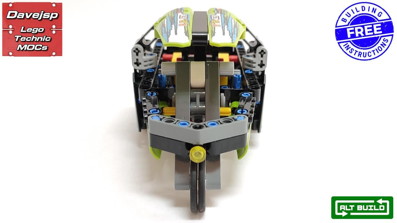 Lego Technic 42103 Racing Tuc-Tuc MOC - FREE Building Instructions