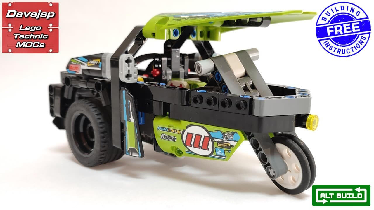 Lego Technic 42103 Racing Tuc-Tuc MOC - FREE Building Instructions
