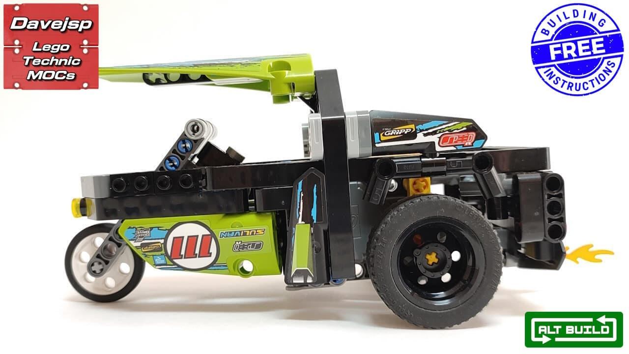 Lego Technic 42103 Racing Tuc-Tuc MOC - FREE Building Instructions