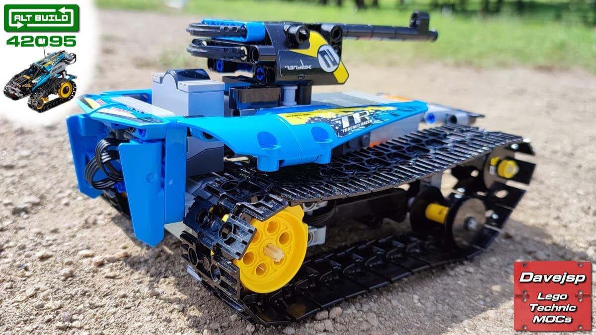Lego Technic 42095 Battle Tank MOC - Premium Building Instructions