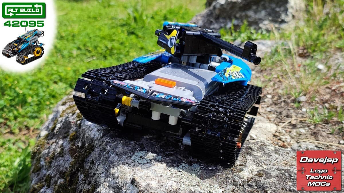 Lego Technic 42095 Battle Tank MOC - Premium Building Instructions
