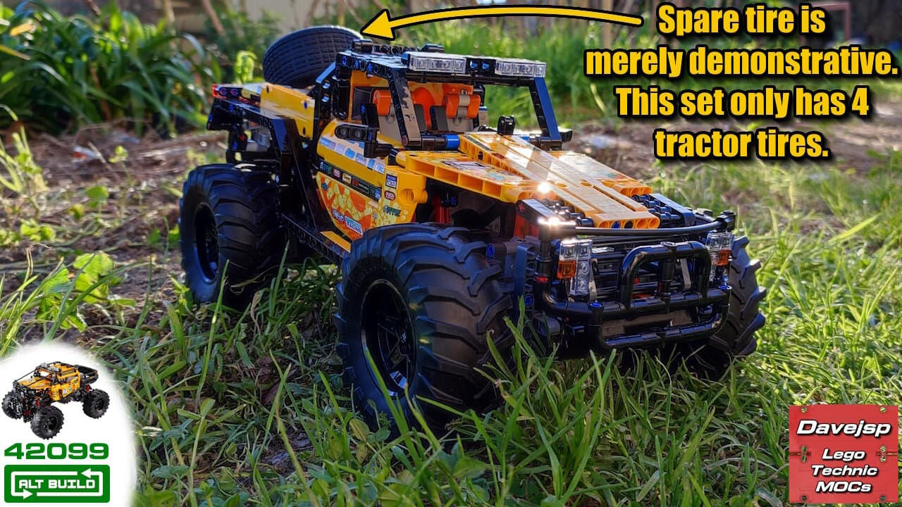 Lego Technic 42099 Terrain Explorer MOC - Premium Building Instructions