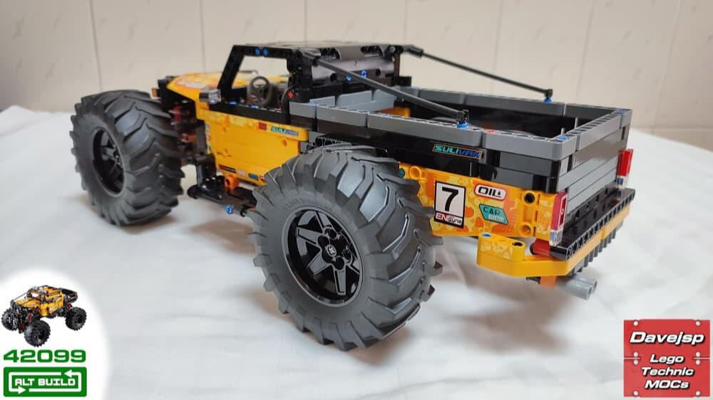 Lego Technic 42099 Turbo Pickup MOC - Premium Building Instructions