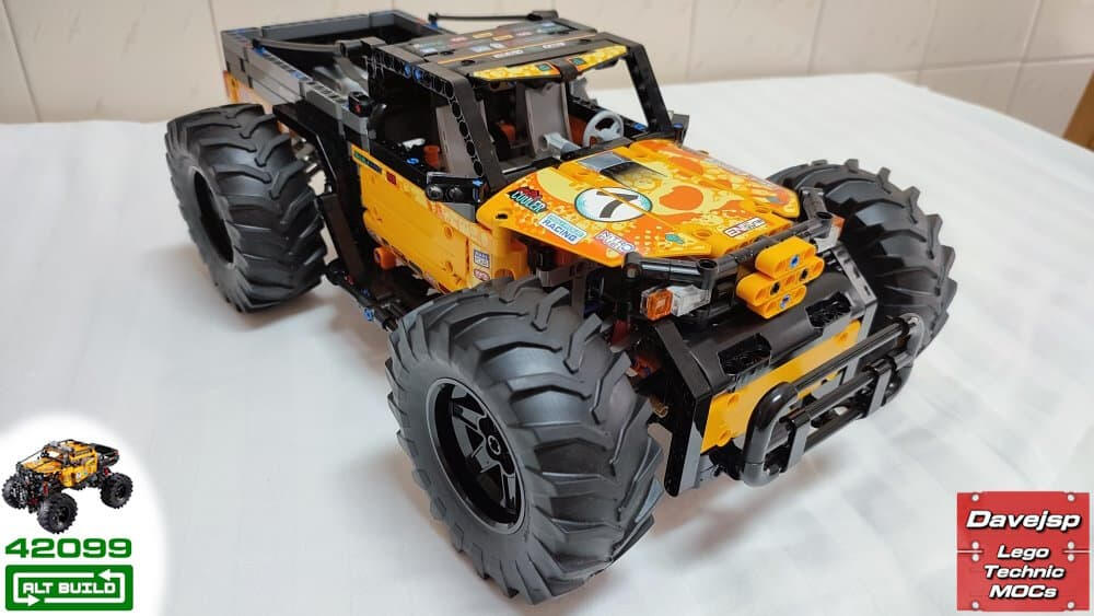 Lego Technic 42099 Turbo Pickup MOC - Premium Building Instructions