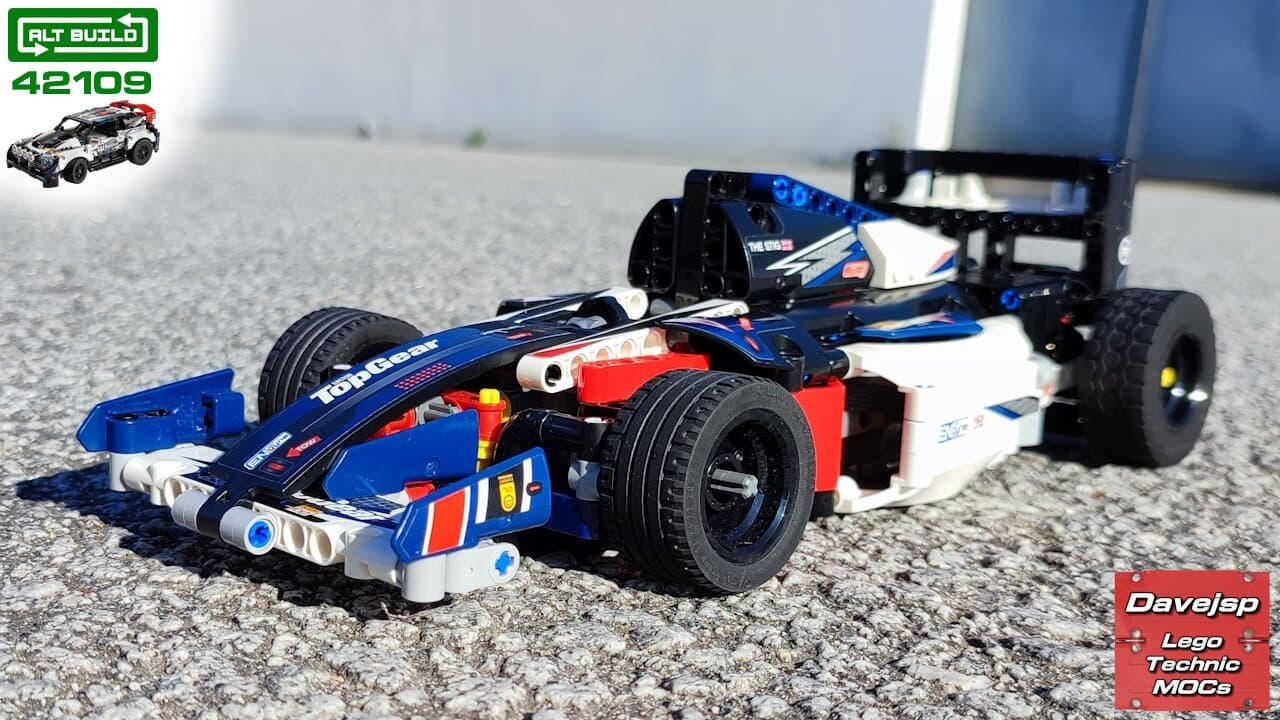 Lego Technic 42109 Formula 1 Car MOC - Premium Building Instructions