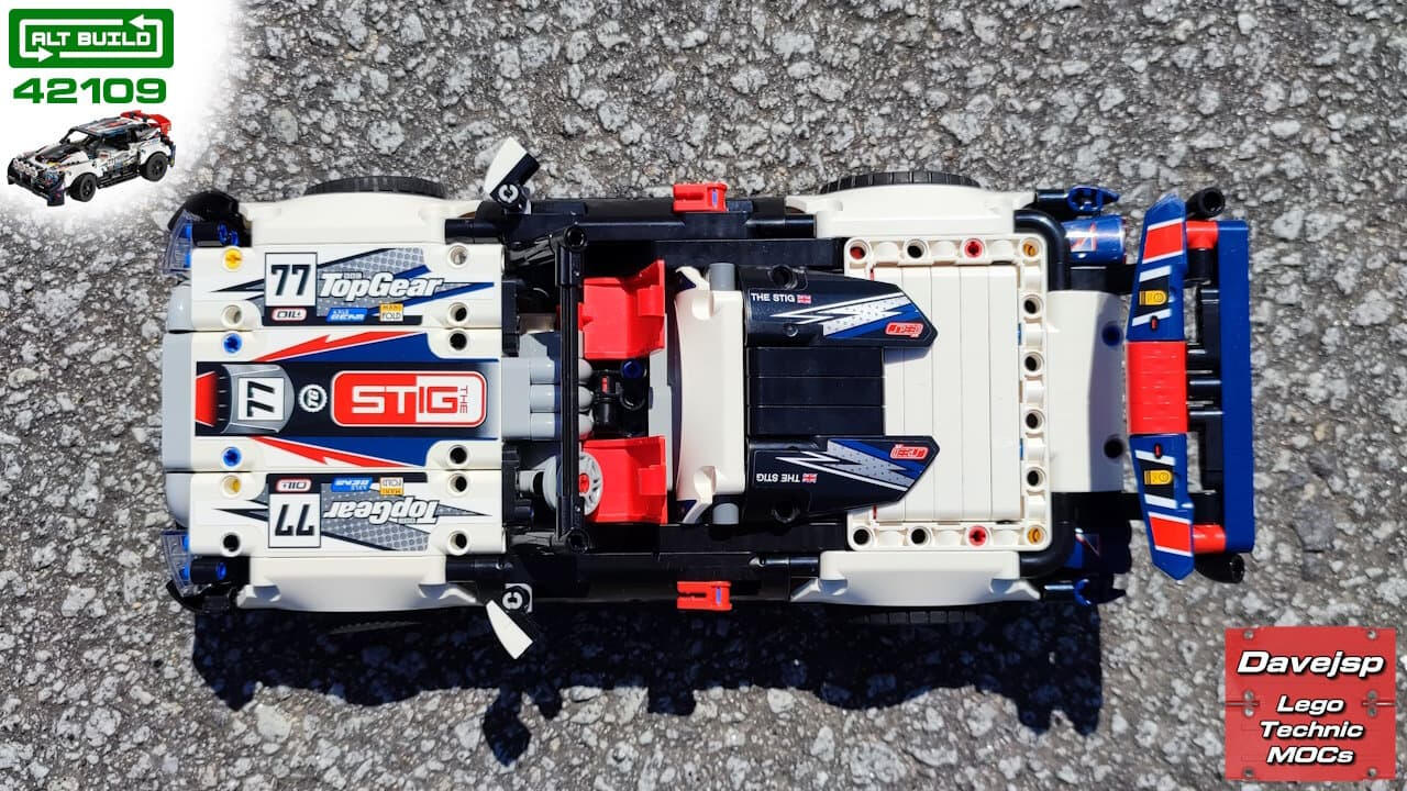 Lego Technic 42109 Racing Cabriolet MOC - Premium Building Instructions