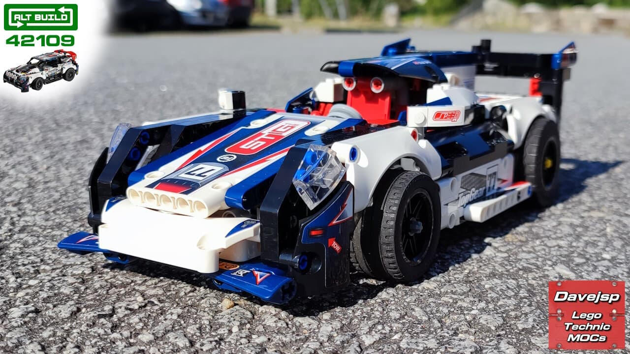 Lego Technic 42109 Le Mans Prototype MOC - Premium Building Instructions