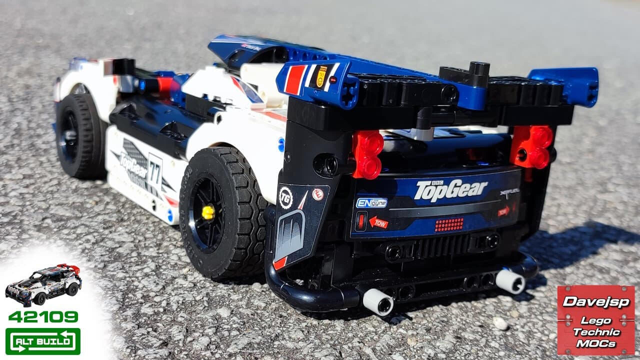 Lego Technic 42109 Le Mans Prototype MOC - Premium Building Instructions