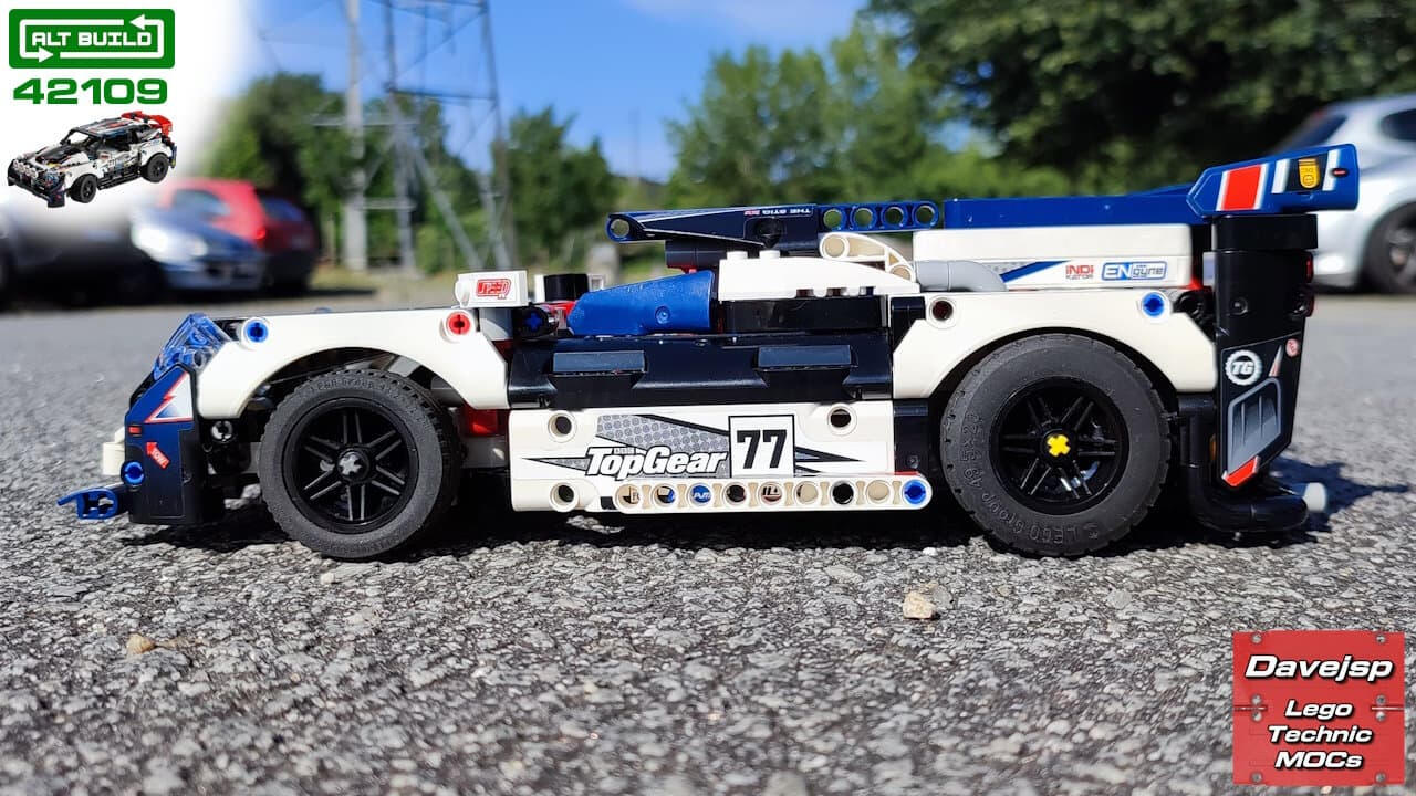 Lego Technic 42109 Le Mans Prototype MOC - Premium Building Instructions