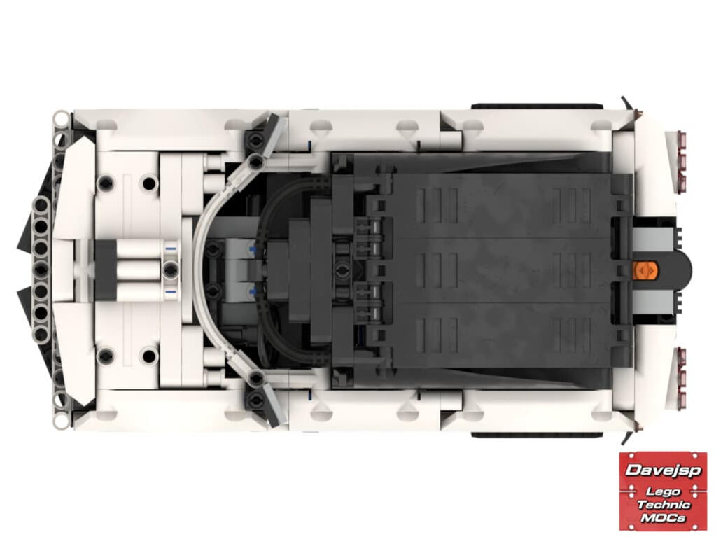 Lego Technic RC Compact Muscle Car MOC - FREE building instructions