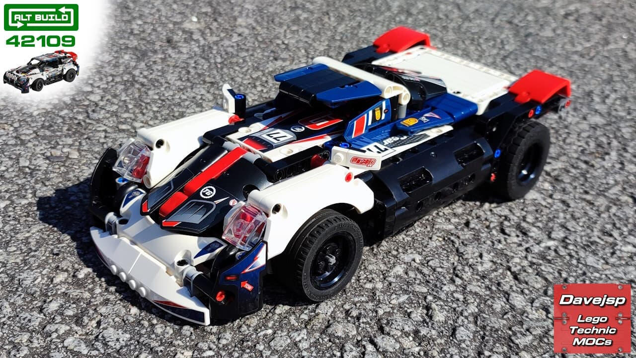 Lego Technic 42109 Retro Hypercar MOC - Premium Building Instructions Lego Technic 42109 Retro Hypercar MOC - Premium Building Instructions