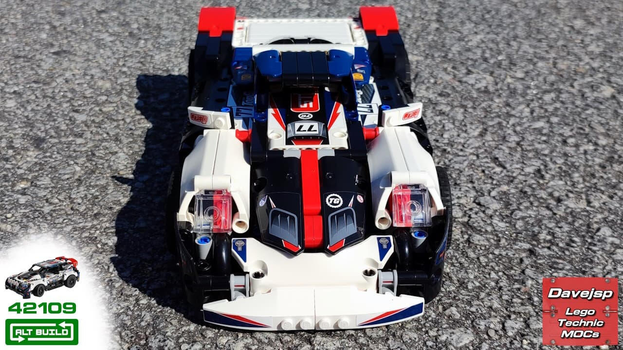 Lego Technic 42109 Retro Hypercar MOC - Premium Building Instructions