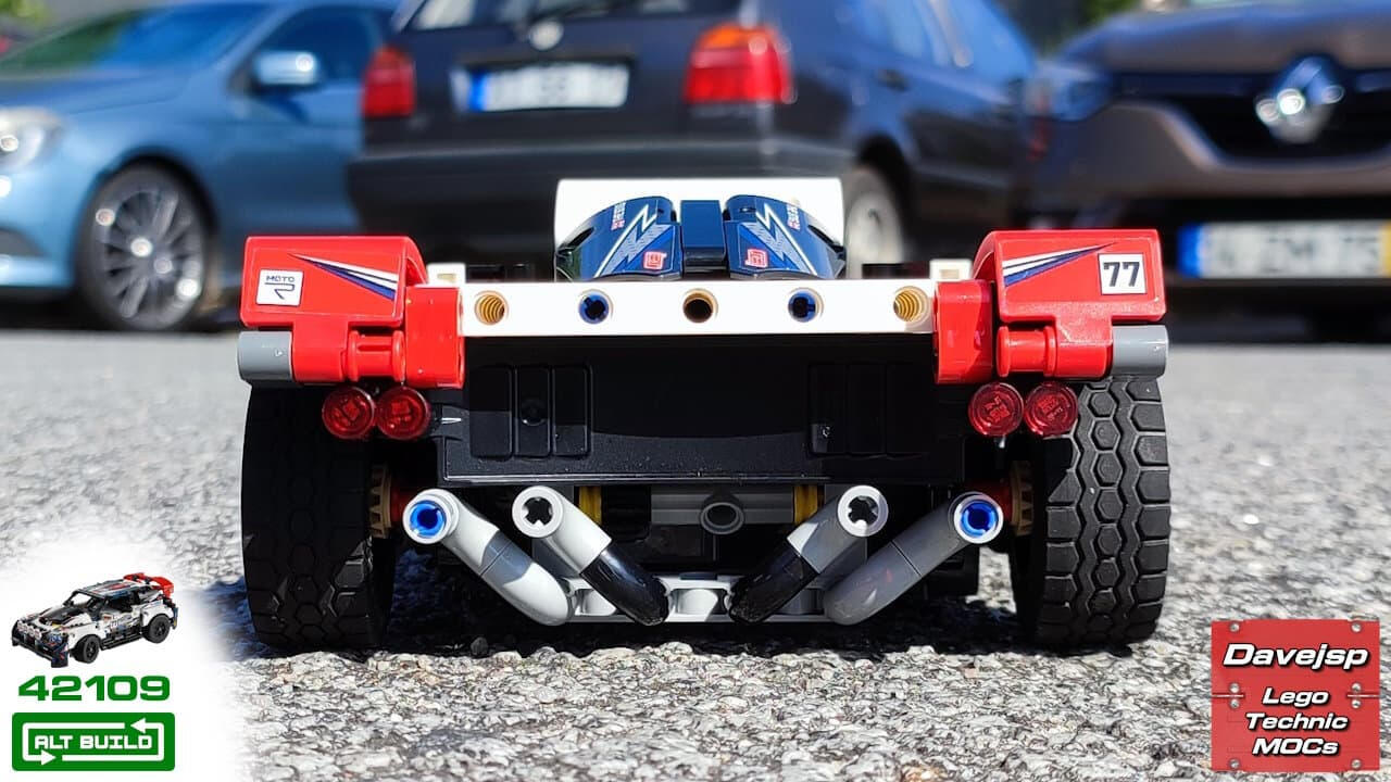 Lego Technic 42109 Retro Hypercar MOC - Premium Building Instructions