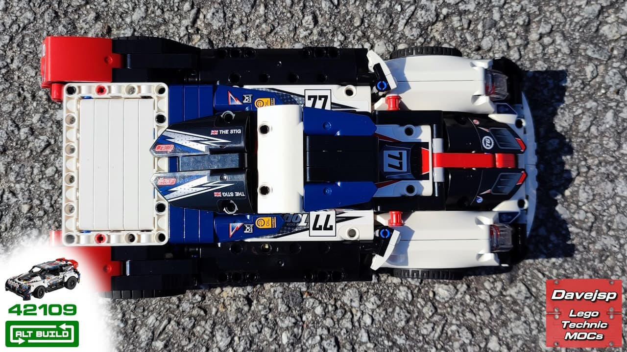 Lego Technic 42109 Retro Hypercar MOC - Premium Building Instructions