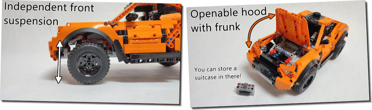 Lego Technic 42126 Zarooq sandRacer MOC - Premium Building Instructions