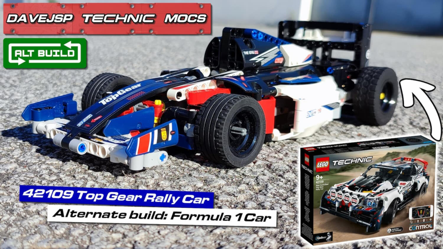 Lego Technic 42109 Formula 1 Car MOC - Premium Building Instructions