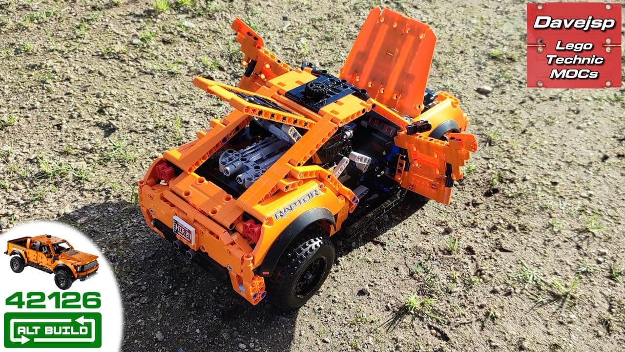 Lego Technic 42126 Zarooq sandRacer MOC - Premium Building Instructions