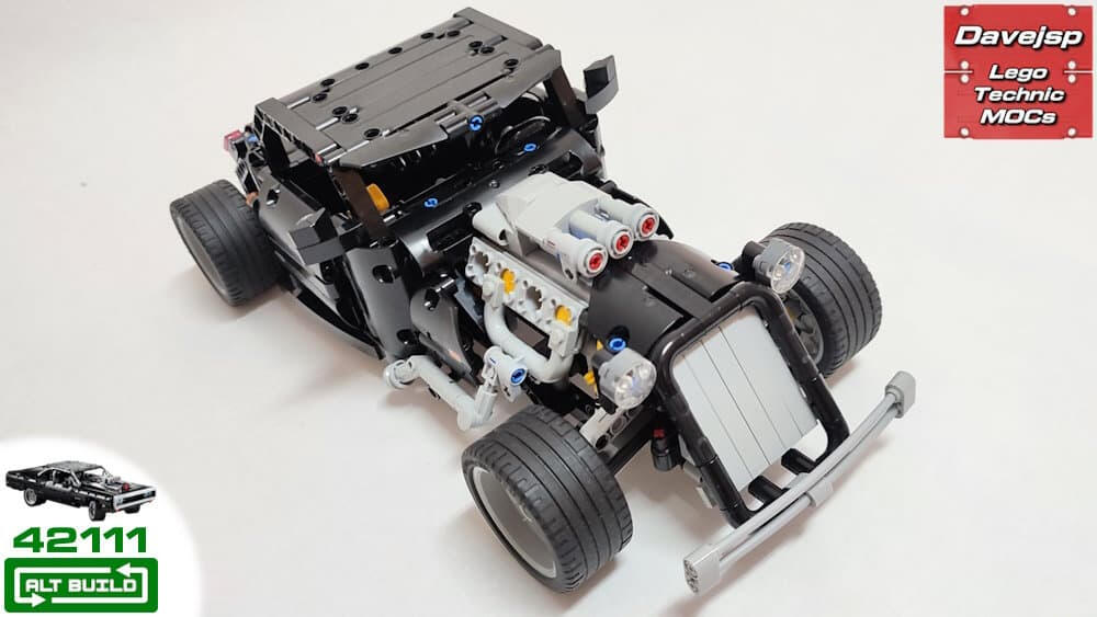 Lego Technic 42111 Hot Rod MOC - Premium Building Instructions