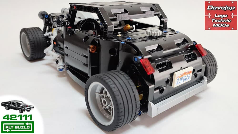 Lego Technic 42111 Hot Rod MOC - Premium Building Instructions