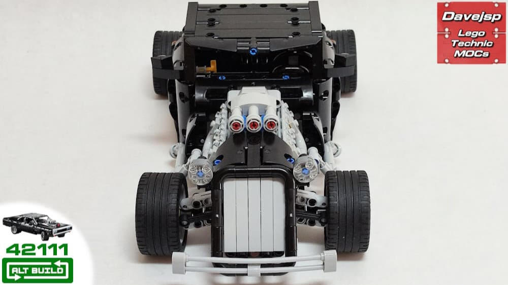Lego Technic 42111 Hot Rod MOC - Premium Building Instructions