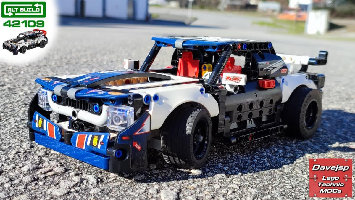 Lego Technic 42109 Muscle Car MOC - Premium Building Instructions