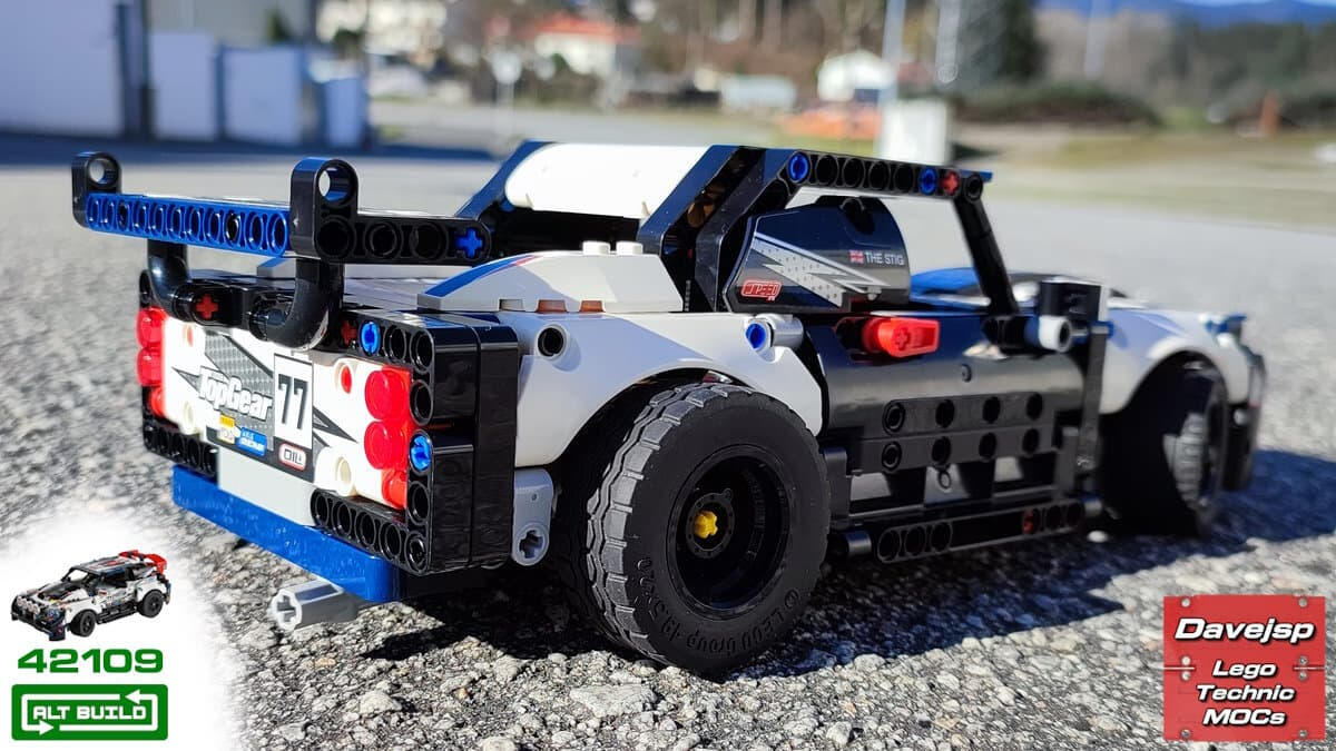 Lego Technic 42109 Muscle Car MOC - Premium Building Instructions