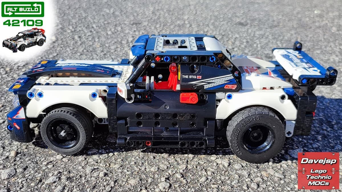 Lego Technic 42109 Muscle Car MOC - Premium Building Instructions
